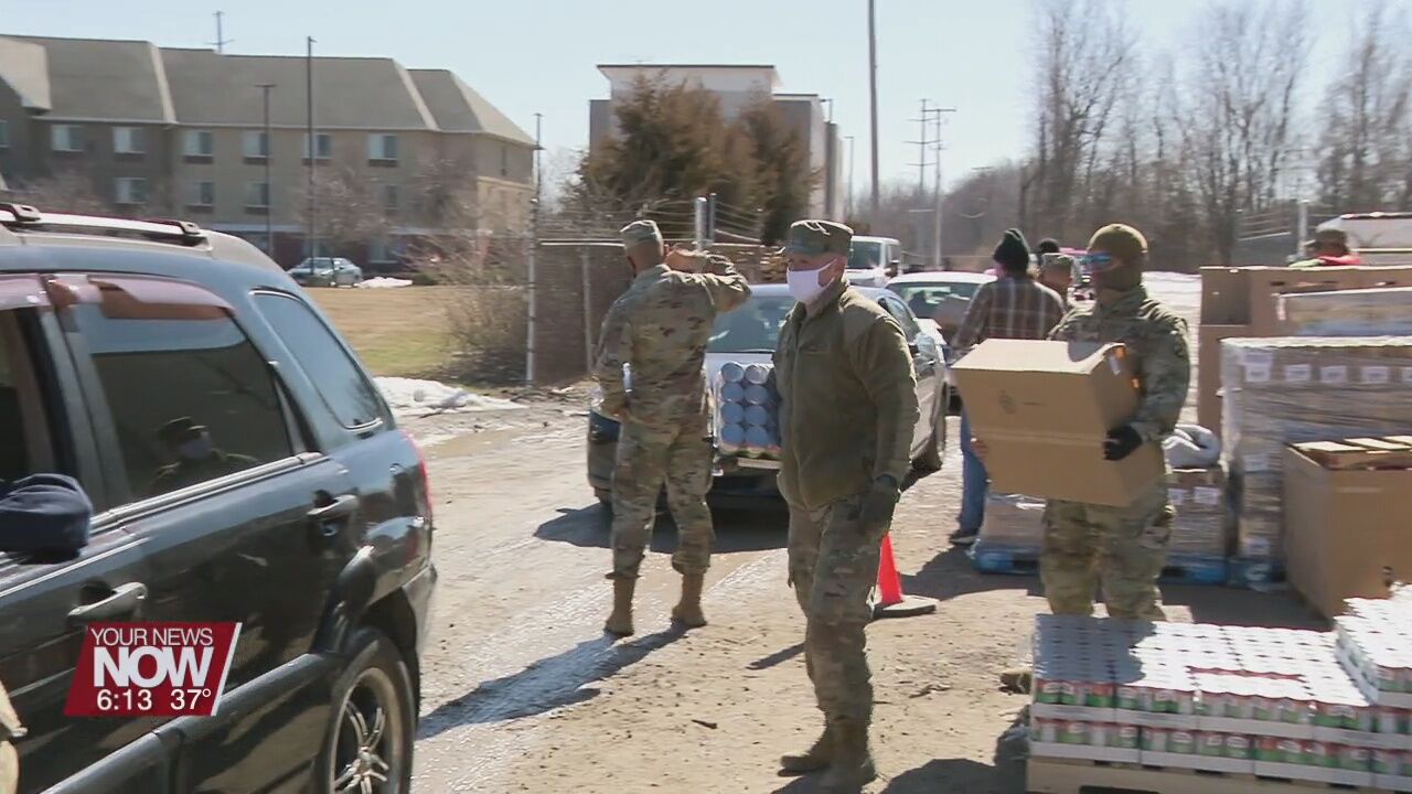 West Ohio Food Bank distribution numbers so far on the rise in 2021
